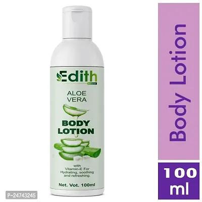 Edith Naturals Aloe Vera Skin Whitening  Brightening Hand  Body Lotion SPF - 15+-200 ml-thumb0