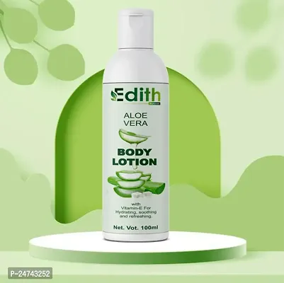 Edith Naturals Aloe Vera Skin Whitening  Brightening Hand  Body Lotion SPF - 15+-200 ml-thumb0