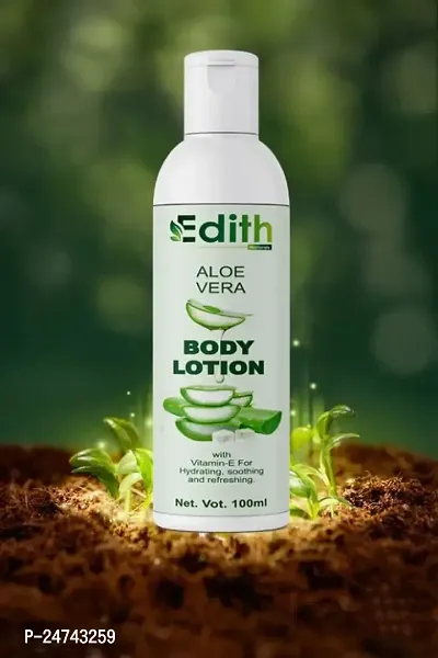 Edith Naturals Aloe Vera Skin Whitening  Brightening Hand  Body Lotion SPF - 15+-200 ml-thumb0