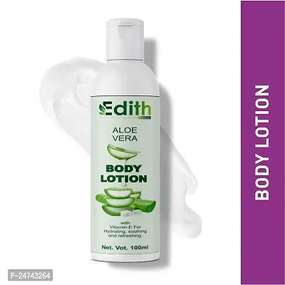 Edith Naturals Aloe Vera Skin Whitening  Brightening Hand  Body Lotion SPF - 15+-200 ml-thumb0