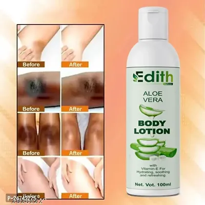 Edith Naturals Aloe Vera Skin Whitening  Brightening Hand  Body Lotion SPF - 15+-200 ml-thumb0