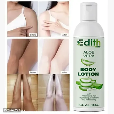 Edith Naturals Aloe Vera Skin Whitening  Brightening Hand  Body Lotion SPF - 15+-200 ml-thumb0