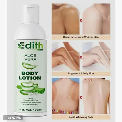 Edith Naturals Aloe Vera Skin Whitening  Brightening Hand  Body Lotion SPF - 15+-200 ml-thumb0