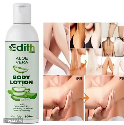 Edith Naturals Aloe Vera Skin Whitening  Brightening Hand  Body Lotion SPF - 15+-200 ml-thumb0