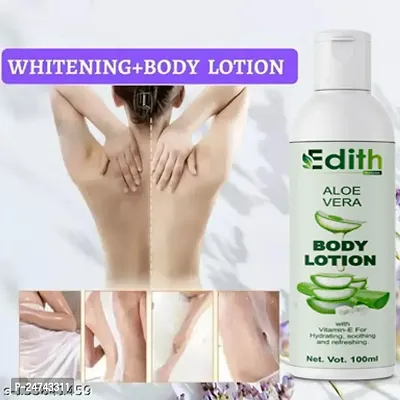 Edith Naturals Aloe Vera Skin Whitening  Brightening Hand  Body Lotion SPF - 15+-200 ml-thumb0