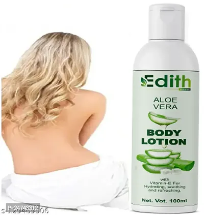 Edith Naturals Aloe Vera Skin Whitening  Brightening Hand  Body Lotion SPF - 15+-200 ml-thumb0