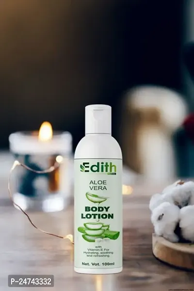 Edith Naturals Aloe Vera Skin Whitening  Brightening Hand  Body Lotion SPF - 15+-200 ml-thumb0