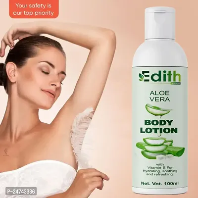 Edith Naturals Aloe Vera Skin Whitening  Brightening Hand  Body Lotion SPF - 15+-200 ml-thumb0