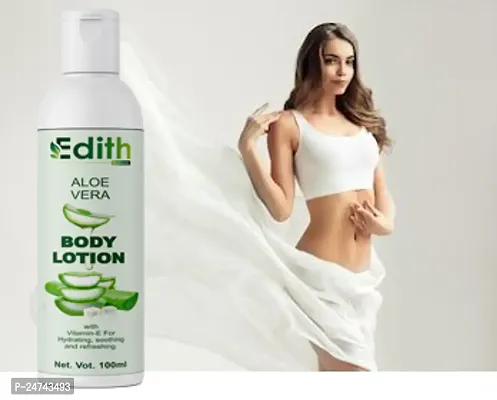 Edith Naturals Aloe Vera Skin Whitening  Brightening Hand  Body Lotion SPF - 15+-200 ml-thumb0