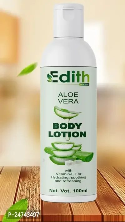 Edith Naturals Aloe Vera Skin Whitening  Brightening Hand  Body Lotion SPF - 15+-200 ml-thumb0