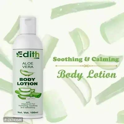 Edith Naturals Aloe Vera Skin Whitening  Brightening Hand  Body Lotion SPF - 15+-200 ml-thumb0