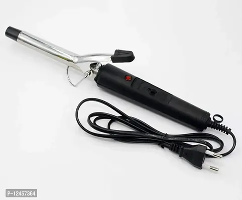 Electric 471 B Hair Curler Iron. Womens Hair Curler Iron, Iron Electric Hair Curler (Black)-thumb0