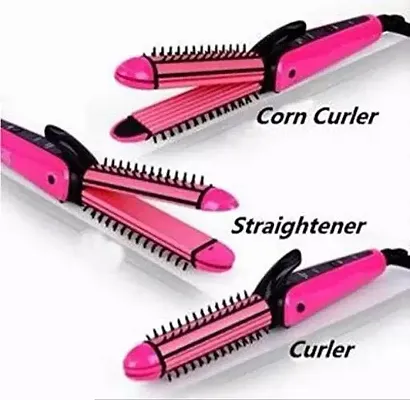 Vega 3 in 1 Hair Styler Hair Straightener for Women Hair Curler  Hair  Crimper Indias No1 Hair Styler Appliance VHSCC01  Amazonin Beauty