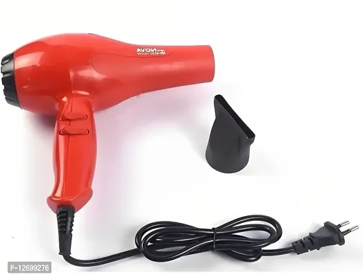 Nova  NV-6130 1800W Professional Hot and Cold Hair Dryers with 2 Switch speed setting And Styling Nozzle, Hair Dryer (Multicolor)-thumb0