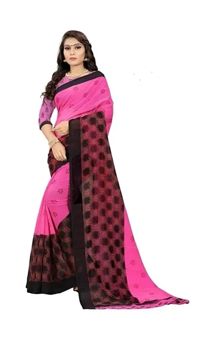 Beautiful Georgette Sarees with Blouse piece