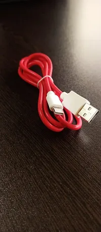 USB Data Cable Compatible for OnePlus Devices | USB Data Cable USB Data Cable Type C | Powercable 2.4 Charging Cable Fast Charging 100% Copper Cable 1000mm Length Micro USB-thumb1