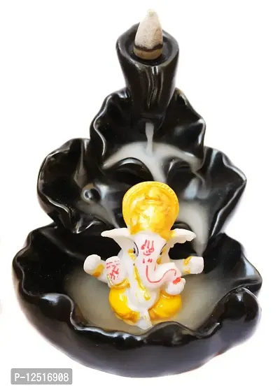 Kunti Craft Ganesha Idol Statue Showpiece for Home D?cor | Ganesha for Car Dashboard | Ganesh Ji Murti for Car  Home