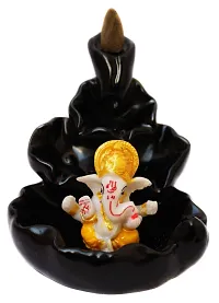 Kunti Craft Ganesha Idol Statue Showpiece for Home D?cor | Ganesha for Car Dashboard | Ganesh Ji Murti for Car  Home-thumb2