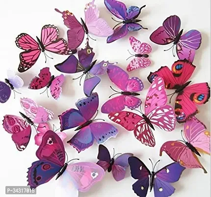 3D Butterfly Stickers for Wall (90CM X 90CM)-thumb0