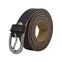 Exotique Brown Formal Faux Leather Belt For Women (BW0029BR)-thumb1