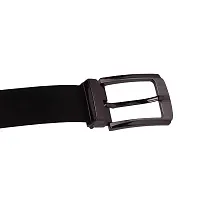 Exotique Men's Black Formal Belt (BM0024-Black-XL)-thumb4