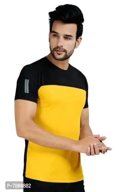 Men Polyester Sports T-Shirt-thumb0