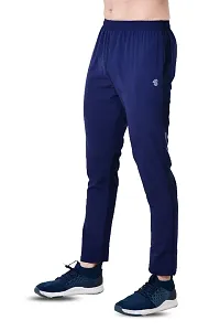 Navy blue trackpant for men-thumb2
