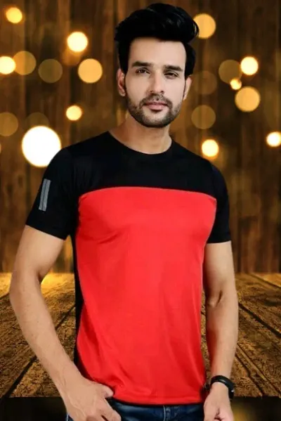 Polyester Active wear Tees for Men