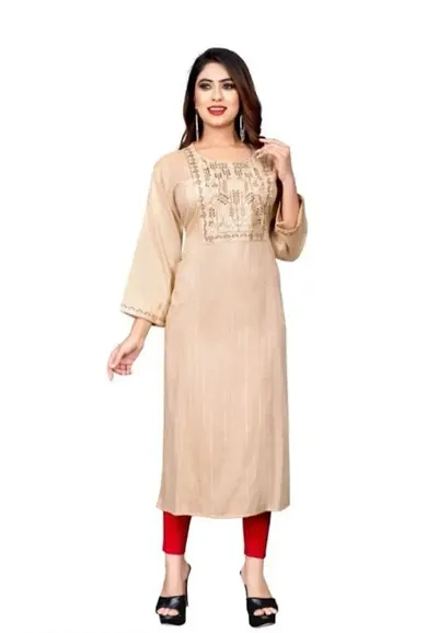 Fancy Rayon Kurtas For Women