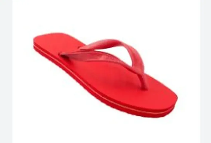 Stylish Rubber Solid Light Weight Hawai Daily wear Slipper For Men