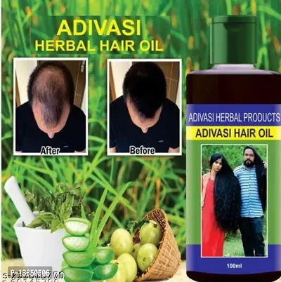 Herbal Hair Oil Herbal Pure Adivasi Hair Growth  Hair Fall Control Oil-thumb3