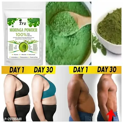 Ayurveda Pure Moringa Leaf Powder For Weight Loss 100gm-thumb0