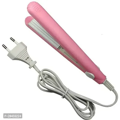 Women Beauty Mini Professional Hair CrimperTemperature Control Flat Iron 45W with Plastic Storage Box (Assorted Color)