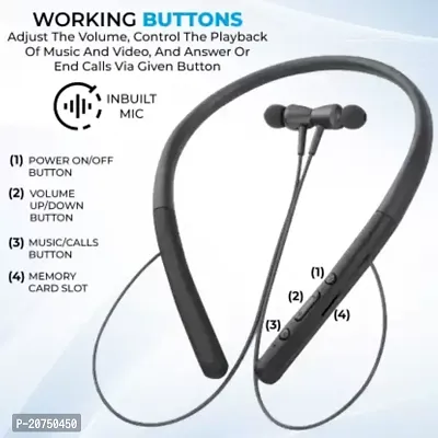 Hear In 2 Bluetooth Neckband With High Sound Quality  12 Hr Playtime - Assorted, In Ear-thumb3