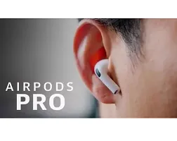 Airpods Pro Earbuds Bluetooth airport Headphones with Charging Case Cancelling 3D Stereo Headsets Built in Mic in Ear Ear Buds IPX5 Waterproof Air Buds - White, True Wireless-thumb2
