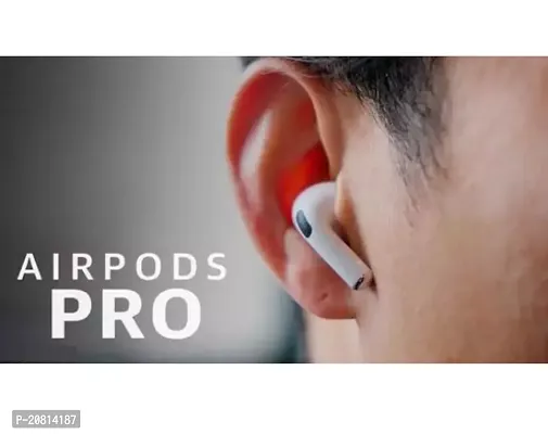 Airpods Pro Earbuds Bluetooth airport Headphones with Charging Case Cancelling 3D Stereo Headsets Built in Mic in Ear Ear Buds IPX5 Waterproof Air Buds - White, True Wireless-thumb3