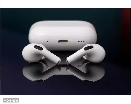 Airpods Pro With Wireless Charging Case Active noise cancellation enabled Bluetooth v5.0  Headset (White, True Wireless)-thumb5