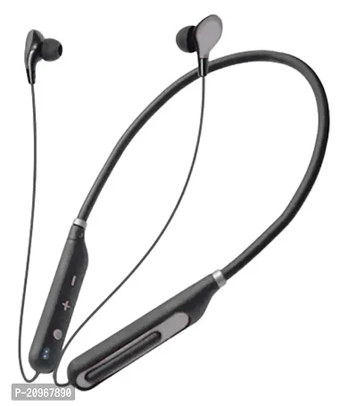 Bullet plus Bluetooth Wireless earphone Headphones with 5D Stereo Sound,Lightweight Ergonomic Neckband(Assorted)-thumb0
