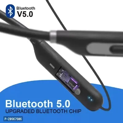 Bullet plus Bluetooth Wireless earphone Headphones with 5D Stereo Sound, Lightweight Ergonomic Neckband( assorted colour)-thumb3