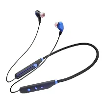 Bullet plus Bluetooth Wireless earphone Headphones with 5D Stereo Sound,Lightweight Ergonomic Neckband( Assorted Colour)-thumb1