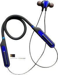 Bullet plus Bluetooth Wireless earphone Headphones with 5D Stereo Sound,Lightweight Ergonomic Neckband( Assorted Colour)-thumb2