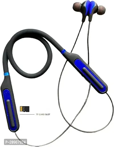 Bullet plus Bluetooth Wireless earphone Headphones with 5D Stereo Sound,Lightweight Ergonomic Neckband( Assorted Colour)-thumb3