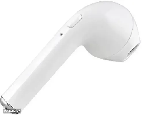 i7 Single Universal Wireless Earphone Bluetooth 4.1 Earphones Bluetooth  Wired Headset  (Multicolor, In the Ear, Single Tws)-thumb4