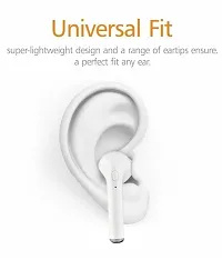 i7 Single Universal Wireless Earphone Bluetooth 4.1 Earphones Bluetooth  Wired Headset  (Multicolor, In the Ear, Single Tws)-thumb1
