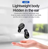 L21 Wireless bluetooth headphone Waterproof Stereo Headset Bluetooth v5.0 Headset (Black, True Wireless)-thumb1