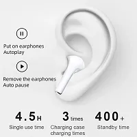 I12 Airpod -Bluetooth Wireless Earbuds Bluetooth v5.0 Headset (White, True Wireless)-thumb2