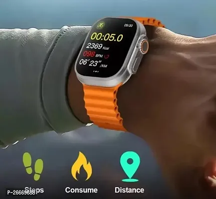 S8 Ultra Smartwatch Android Smart Watch  Pubg Finger Sleeves Men 5g Network Bt Call Gps X8 Ultra S8 Smart Watch Smartwatch-thumb4
