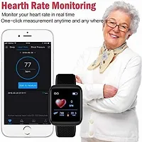 ID116 Latest SmartWatch for Mens Womens Boys Girls,Bluetooth Smart Fitness Band Watch with Heart Rate Activity Tracker Step  Sports Activity Tracker Smart Watch for Men/Women/Boys/Girl-thumb2
