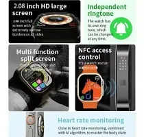 S8 Ultra Smartwatch Android Smart Watch  Pubg Finger Sleeves Men 5g Network Bt Call Gps X8 Ultra S8 Smart Watch Smartwatch-thumb2