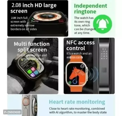 S8 Ultra Smartwatch Android Smart Watch  Pubg Finger Sleeves Men 5g Network Bt Call Gps X8 Ultra S8 Smart Watch Smartwatch-thumb3